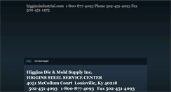 Desktop Screenshot of higginsindustrial.com